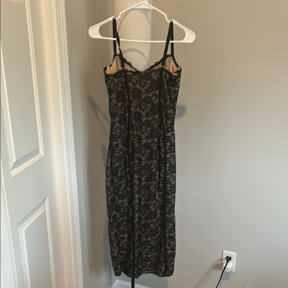 Elegant Black Lace Dress